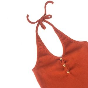 Garage Halter Top